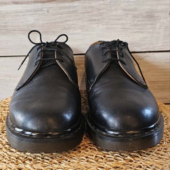 Dr. Martin's Black Leather Lace-Up Oxford Shoes Size 11 - Picture 6 of 16